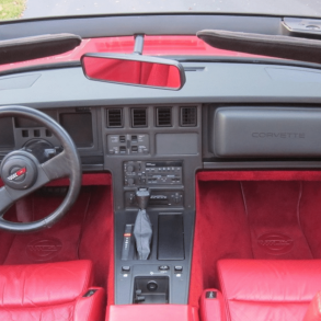 1987 Corvette Interior