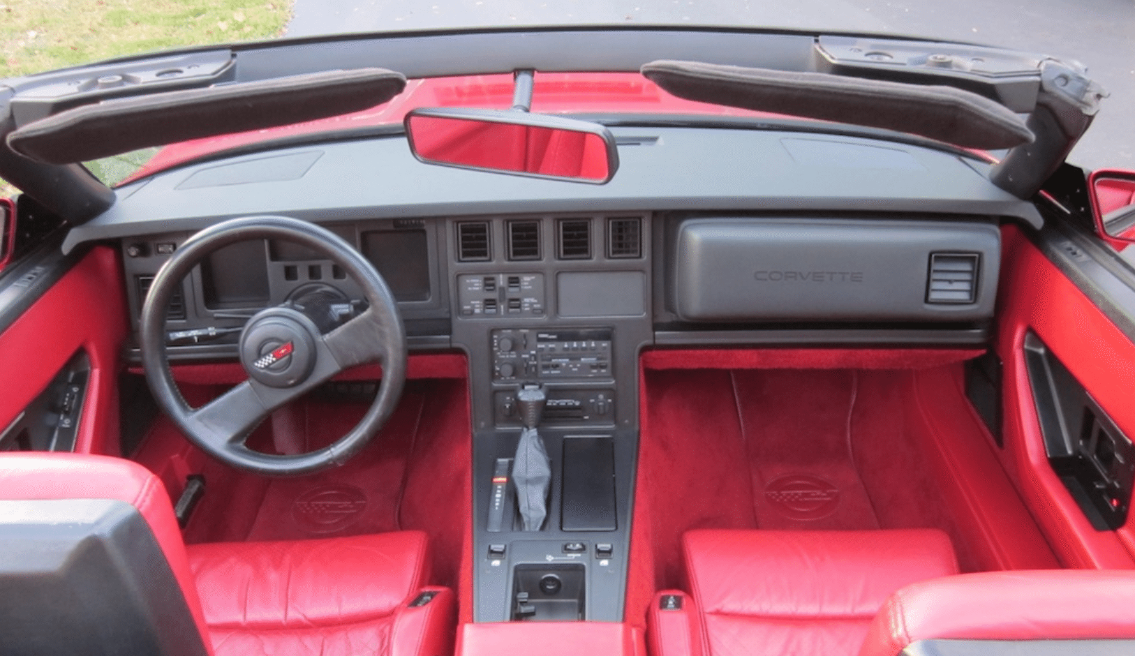 c4 corvette custom dash.