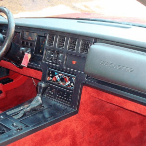 1987 Corvette Interior