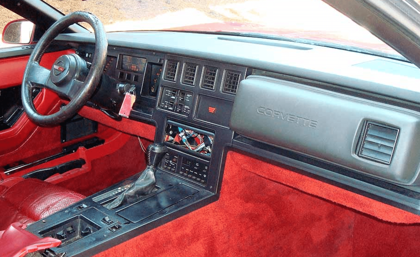 1987 Corvette Interior