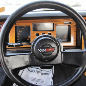 1989 Corvette Interior