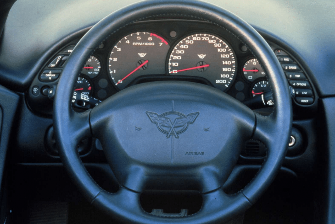 2000 Corvette Interior