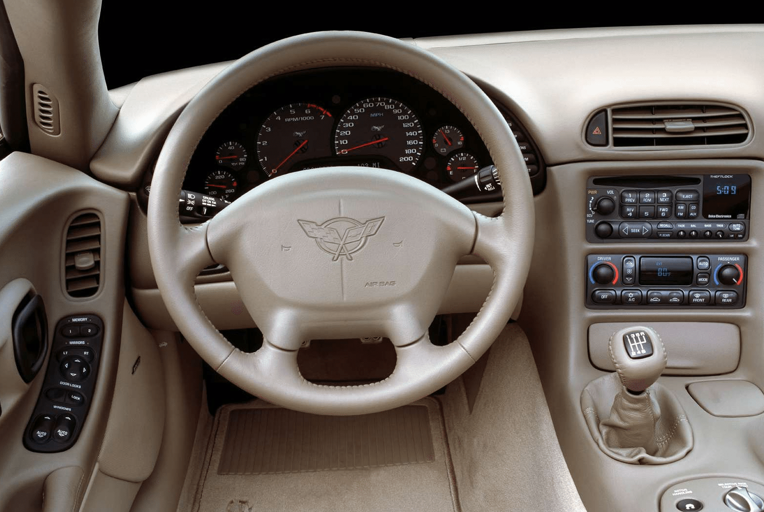 2003 Corvette Interior