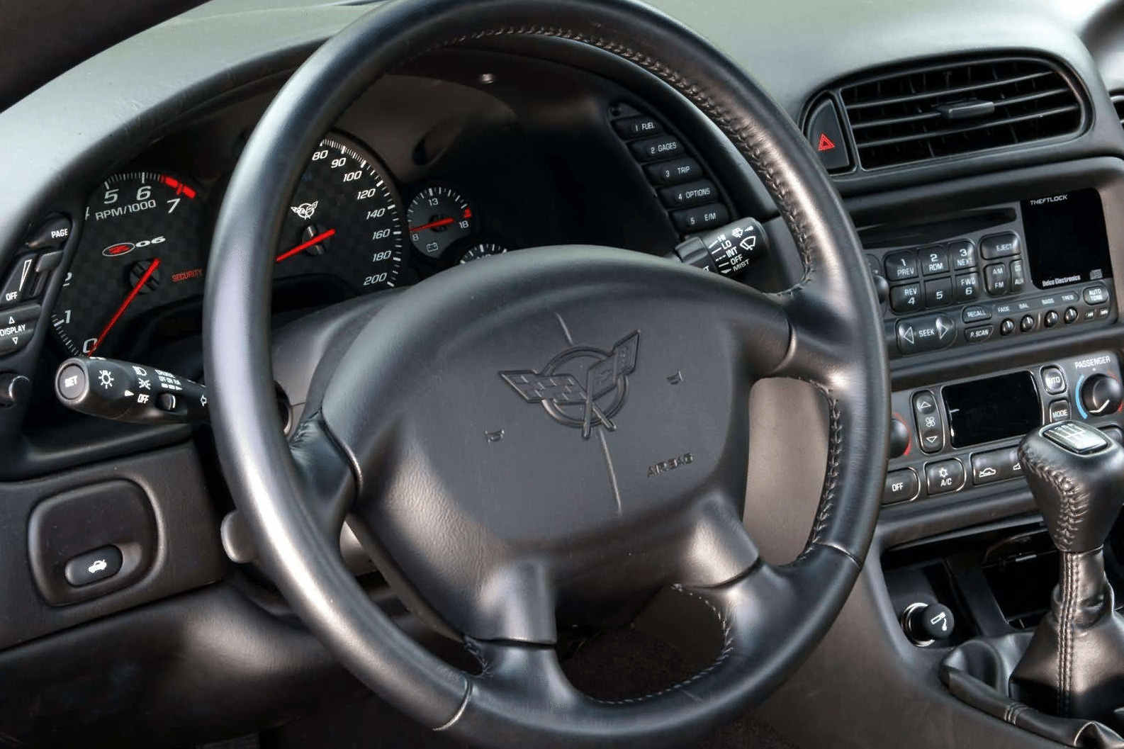 2004 Corvette Interior