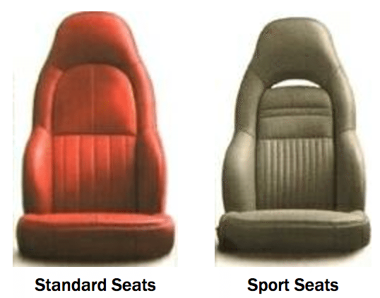 1998 corvette seat covers discount
