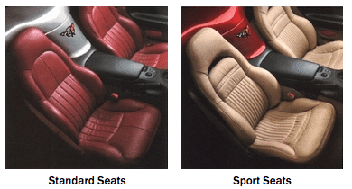 2000 Corvette Seats