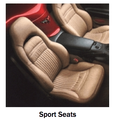 2002 Corvette Seats