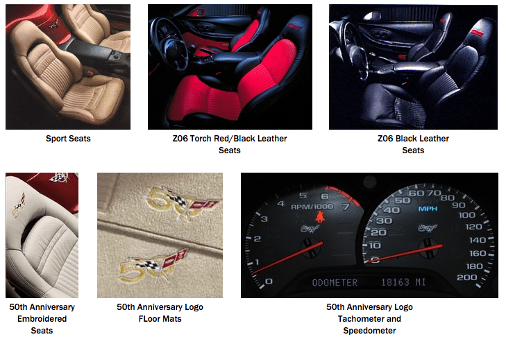 2003 Corvette Seat Options