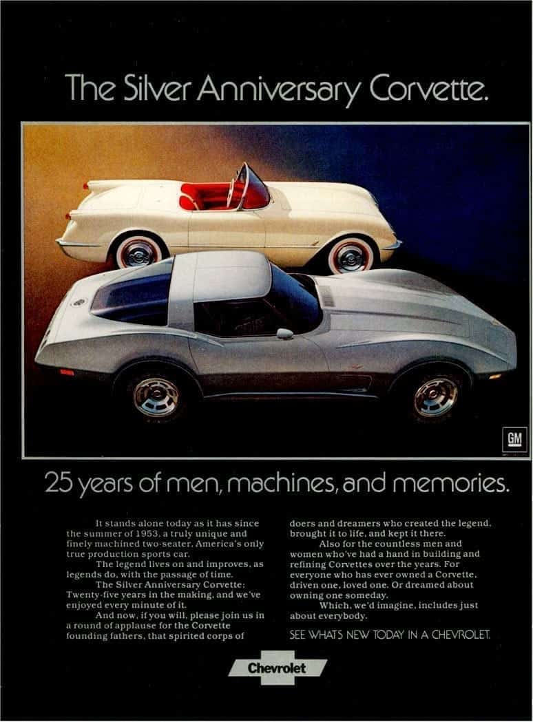 Silver Anniversary of the Chevy Corvette