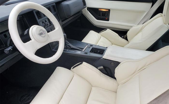 The 35th Anniversary Corvette Interior