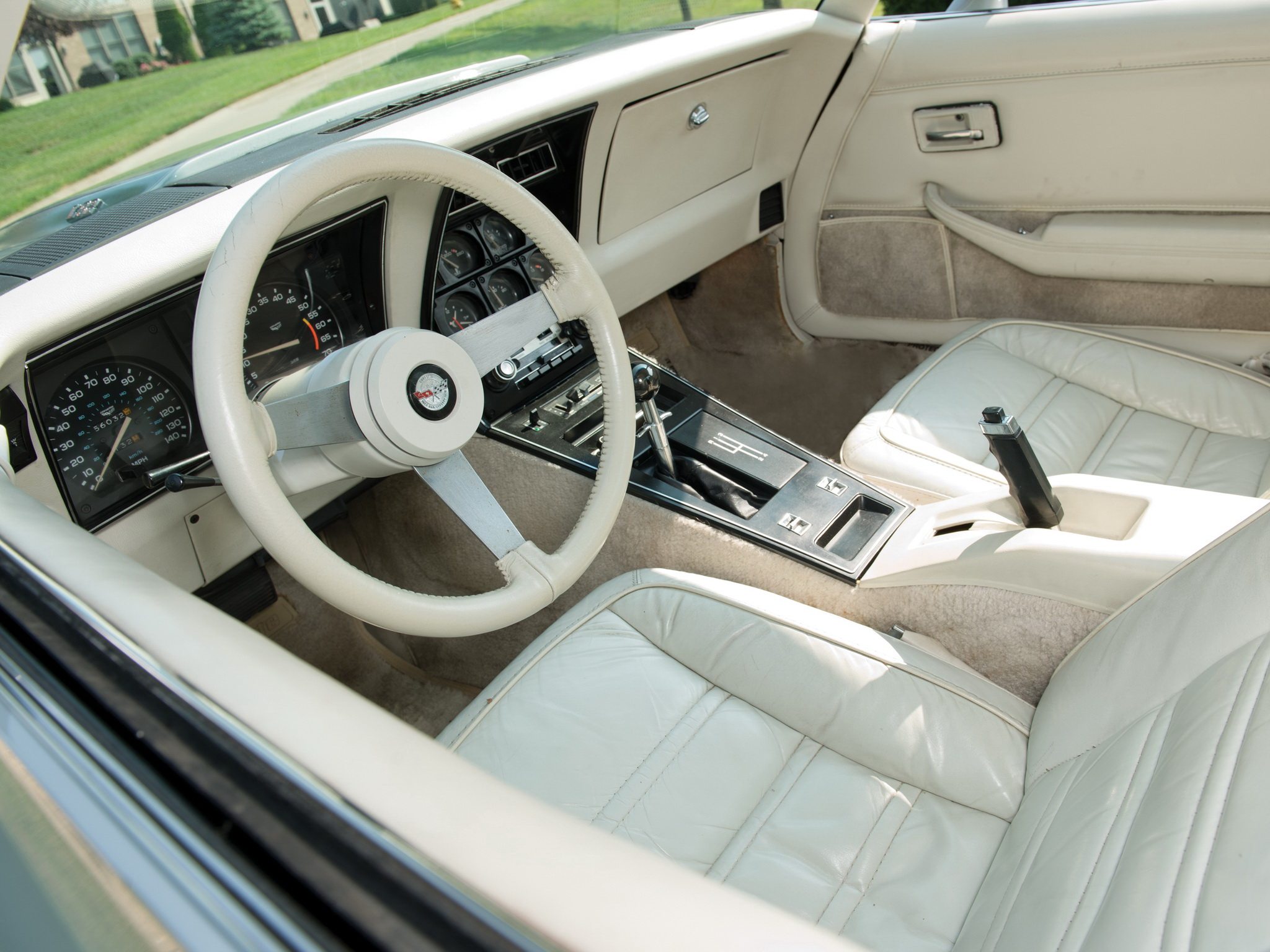 The interior of the 1978 Corvette