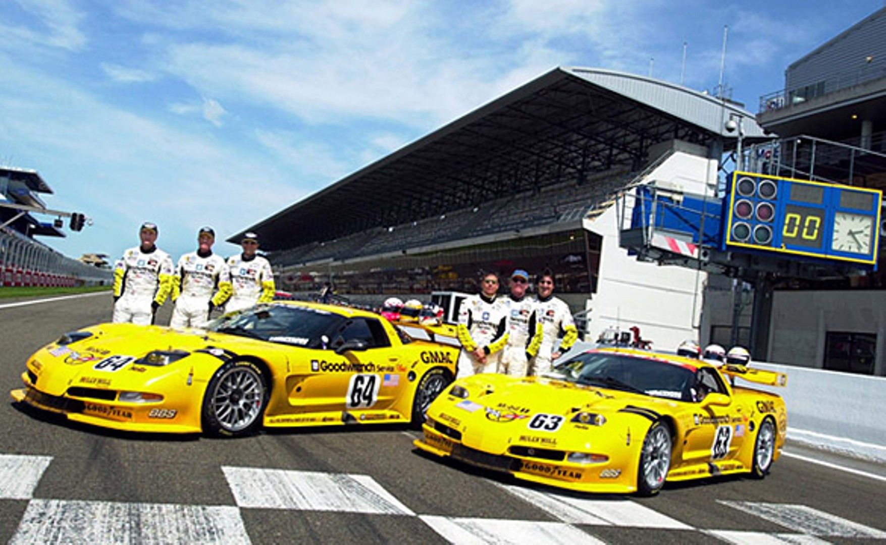 2001 running of the 24 Hours of LeMans corvette