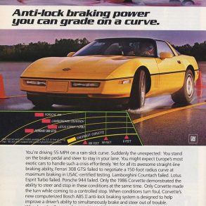 1986 Corvette Ad
