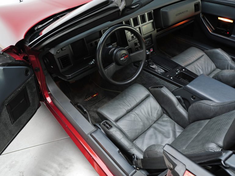 1986 Corvette Interior