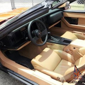 1986 Corvette Interior