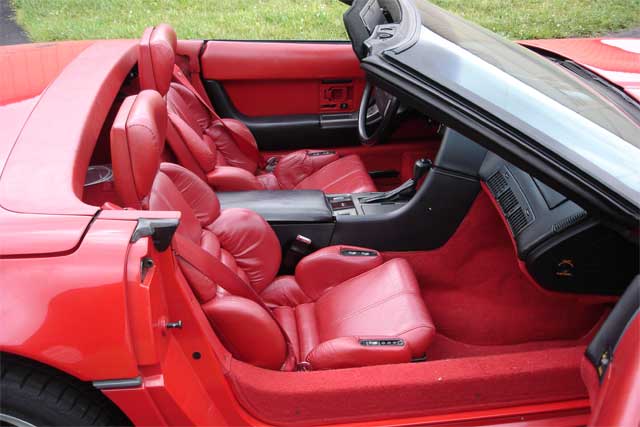 1990 Corvette Interior