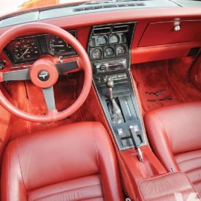 1981 Corvette Interior