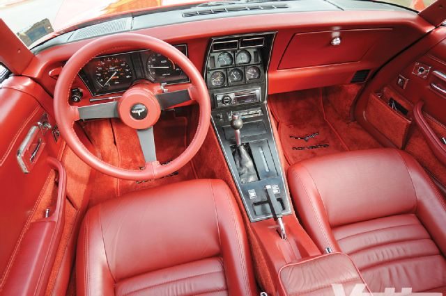 1981 Corvette Interior