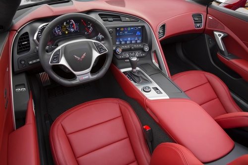 2016 Corvette Stingray Specs Performance And Pics Corvsport The New E Red Design Package Offered On 2016 Corvette Stingray And Z06 Features A Special Full Color Interior Brake Calipers