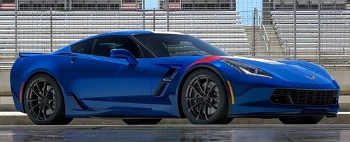 Admiral Blue 2017 Corvette Grand Sport