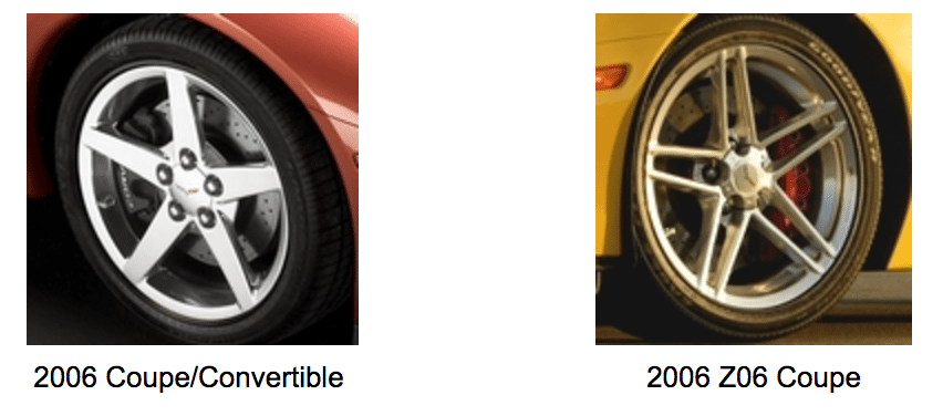 2006 Corvette Wheels