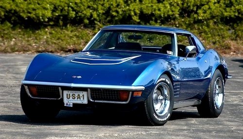 The 1970 Chevrolet Corvette LT1 in Bridgehampton Blue
