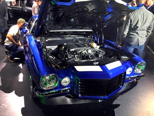 Camaro de 1970 con motor LT4 en el Salón SEMA 2015