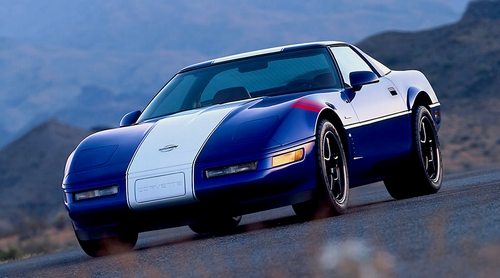 1996 Admiral Blue Grand Sport Corvette met LT4 motor