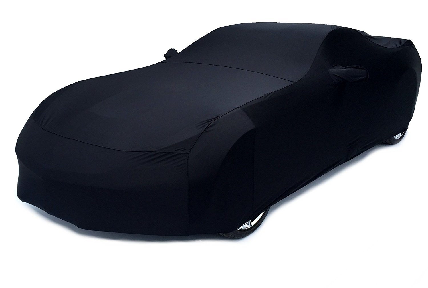 2014-Current C7 Corvette Stingray Indoor Satin Superstretch Black Car Cover