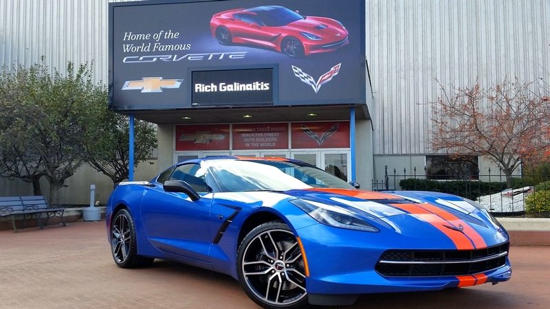 2017 Corvette at Bowling Green Manufacturing Plant, Kentucky