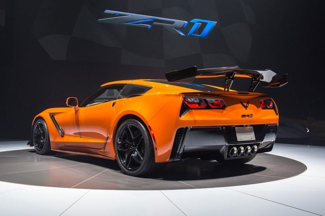 2019 Corvette ZR1 in Sebring, Orange