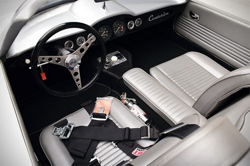 Interior of Inca Silver Centurion Corvette