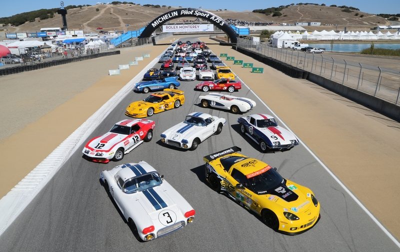 Corvette race cars.
