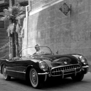 1954 Corvette in Red