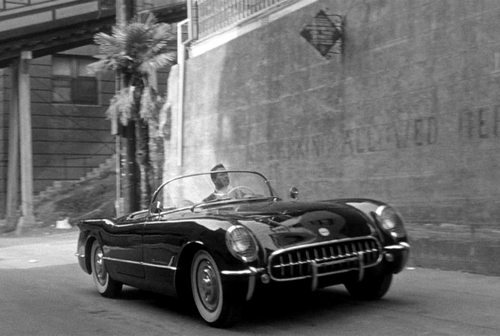 1954 Corvette in Red