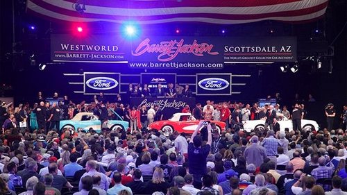 1955, 1956 and 1957 VIN 001 Corvettes at the Barrett Jackson Auction