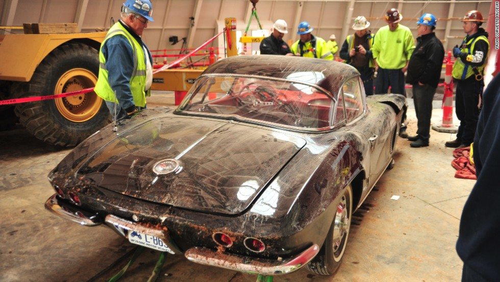 1962 Corvette recovered