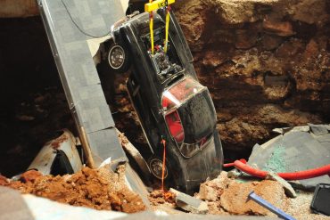 1962 Corvette in NCM Sinkhole