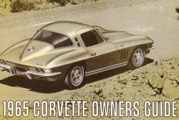 1965 Corvette Owners User Manual