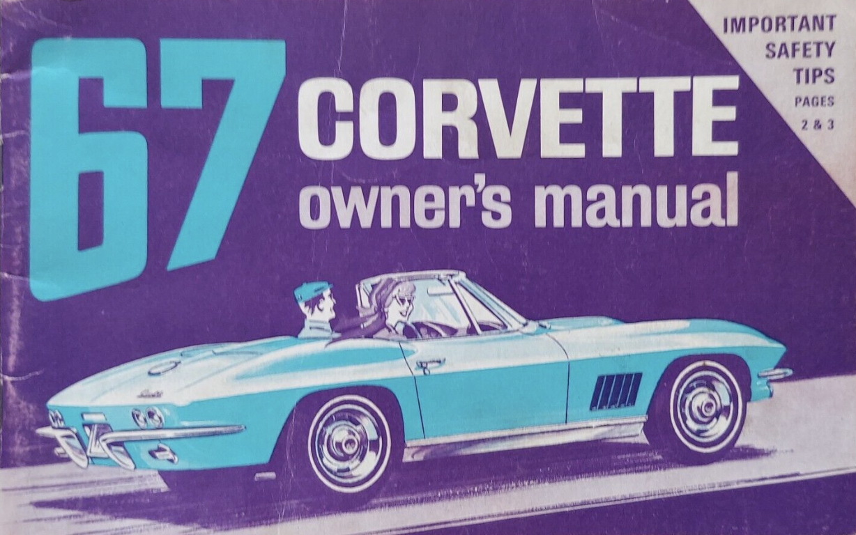 1967 Corvette Owners Manual