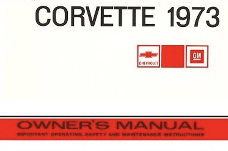 Free Corvette Manuals for Every Model Year: C1 - C8