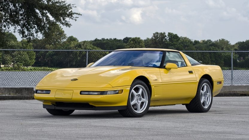 1995 Corvette ZR-1 in Yellow