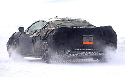 2020 Mid-Engine Corvette Rear