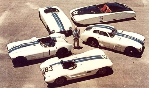 Briggs Cunningham and C-Series race cars.