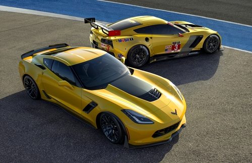 C7R. and Corvette Z06