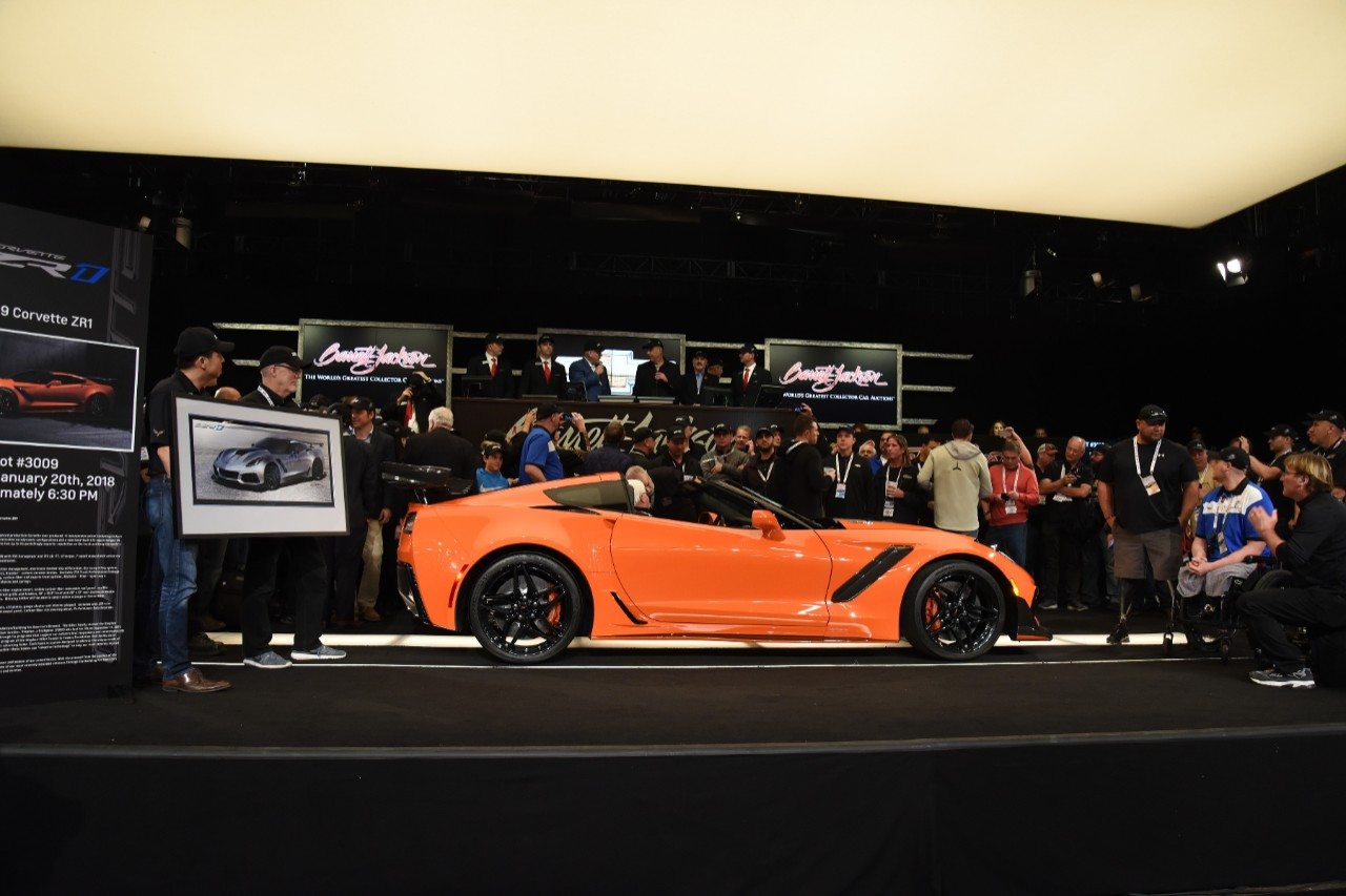 2019 Corvete ZR1 in Sebring Orange