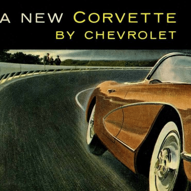 1956 Corvette Sales Brochure