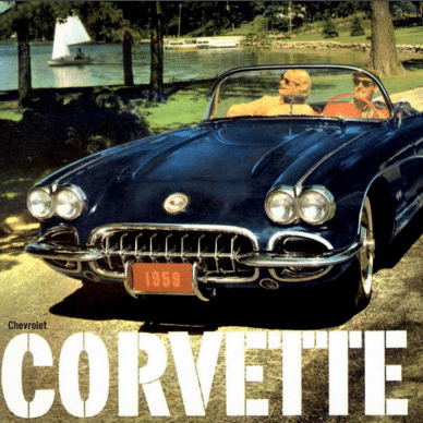1959 Corvette Sales Brochure