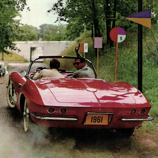1961 Corvette Sales Brochure