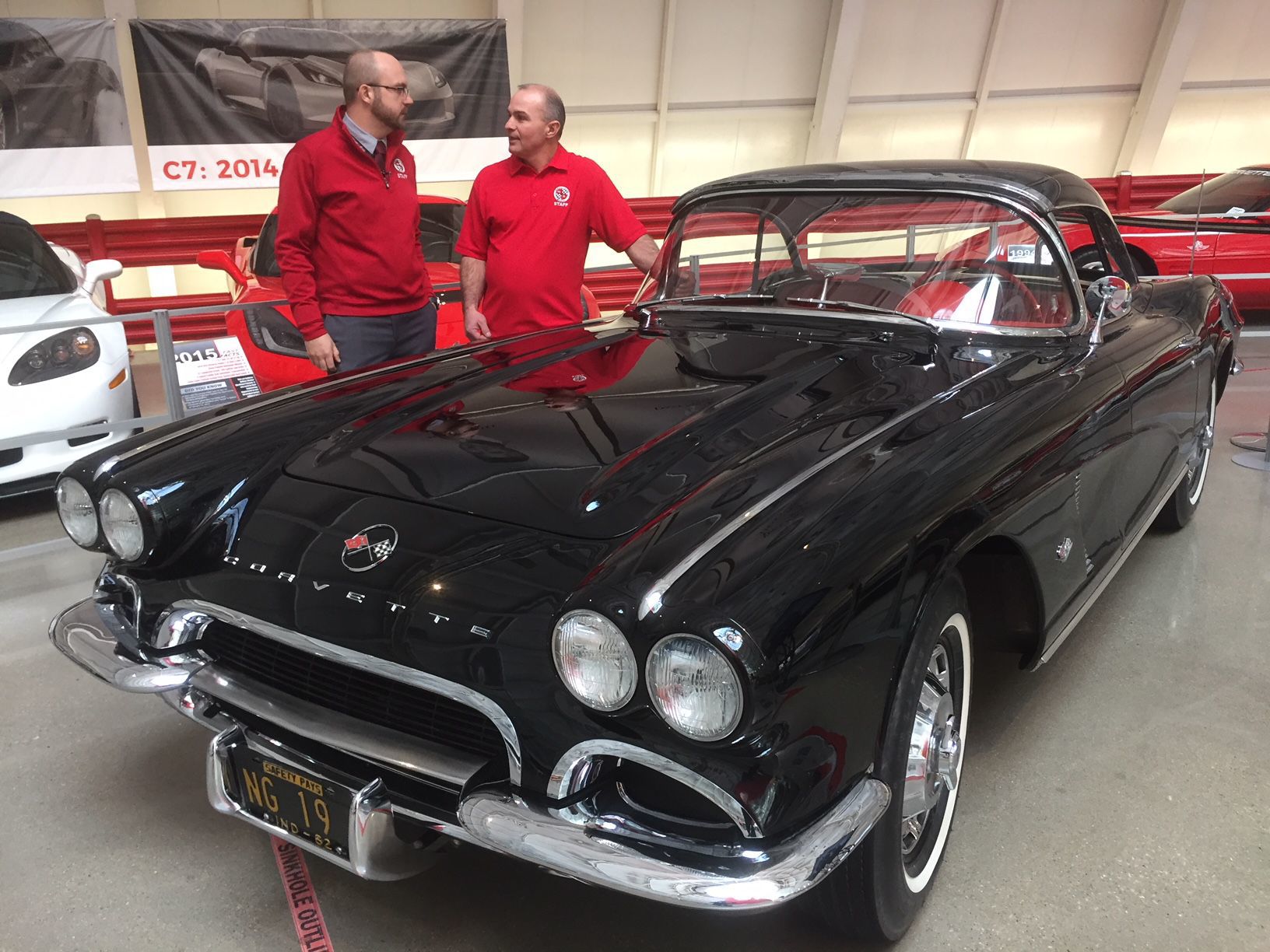 Tuxedo Black 1962 Corvette